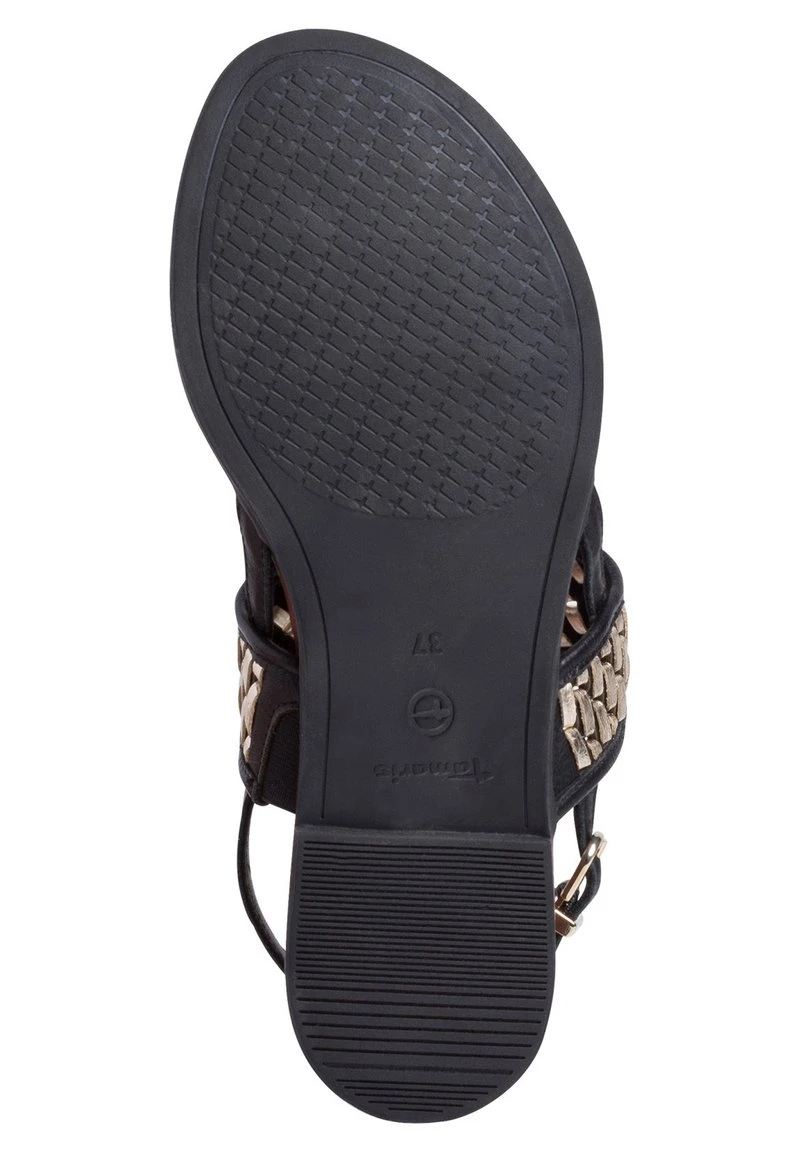 Tamaris Zehentrenner - Black/lt.gold 7 Tamaris Zehentrenner - Black/lt.gold – Bild 5