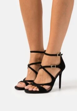 High Heel Sandalette - Black