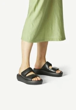 Tamaris PURE RELAX - Pantolette Hoch - Black
