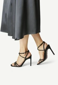 Tamaris HEART - High Heel Sandalette - Black Crystal