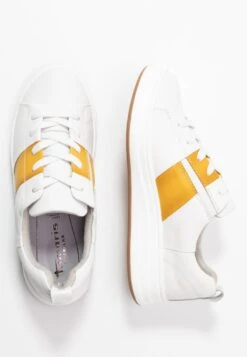 LACE-UP - Sneaker Low - White/saffron -Tamaris Schuh Geschaft 540be78d7e1f4ad0aaf4dd72cfc15ec5