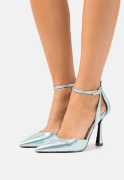 Pumps - Light Blue Metall