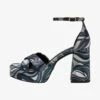 Tamaris High Heel Sandalette - Black Comb -Tamaris Schuh Geschaft 59130b84623b4af6ae2a7ec6a32f014f