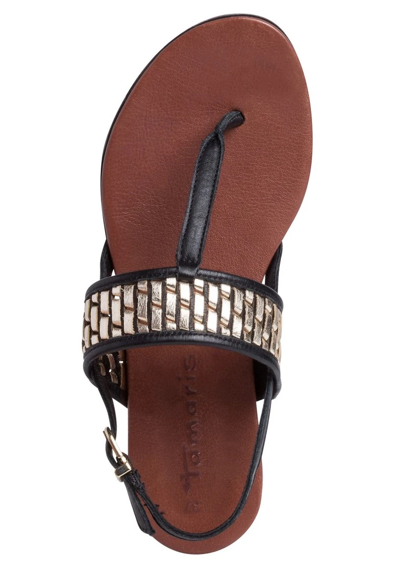 Tamaris Zehentrenner - Black/lt.gold 6 Tamaris Zehentrenner - Black/lt.gold – Bild 4