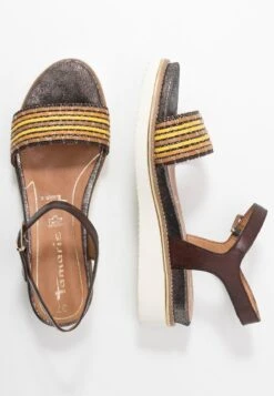 Tamaris Plateausandalette - Cafe -Tamaris Schuh Geschaft 99e5100be8964be5b3d5def5bc8c492c