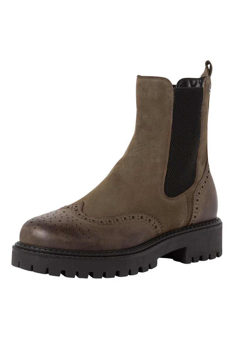 Tamaris Plateaustiefelette - Olive 5 Tamaris Plateaustiefelette - Olive – Bild 3