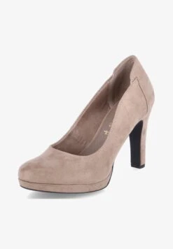 Tamaris High Heel Pumps - Taupe