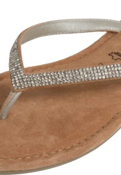 Tamaris Zehentrenner - Silver Glam -Tamaris Schuh Geschaft bda8071e32364fd8a6308de193cc267d