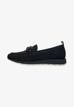 Slipper - Navy Nubuc