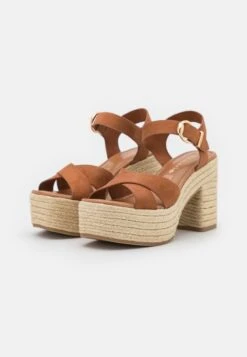 Tamaris High Heel Sandalette - Cognac -Tamaris Schuh Geschaft c6b91bf3516147a3ae8c1af95bc9115c