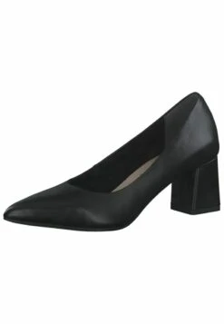 Tamaris Pumps - Black Leather -Tamaris Schuh Geschaft db2cc58af6ab46c1a83864a8542ab7fb