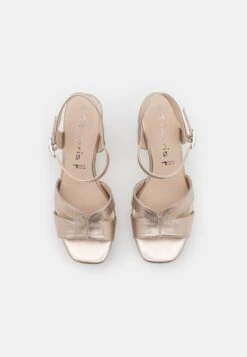 Tamaris High Heel Sandalette - Light Gold -Tamaris Schuh Geschaft dd9520c5ea8b4b21a1d4e7a41f944610